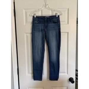 DL1961 Jeans Women's 26 Blue Denim Mid Rise Dark Wash Modern